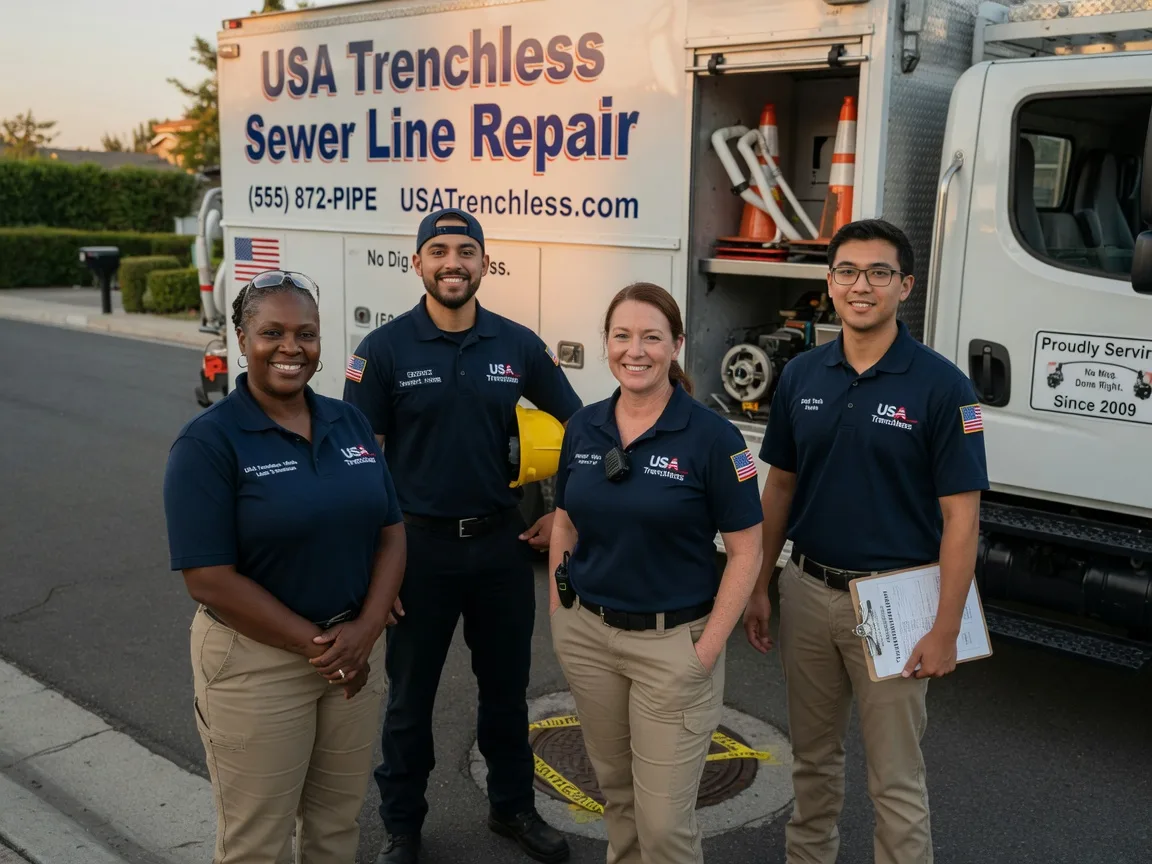 Sewer Line Repair company in Lomax, IL